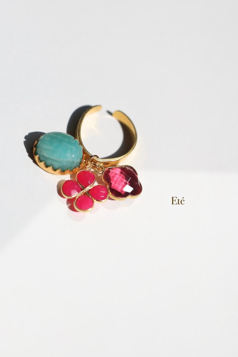 Bague Talisman Magique – Énergies d’été à fleur de peau - Mathilde ma muse : bijoux de créateur