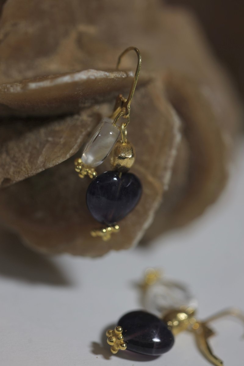 Boucles d’oreilles Duo du Love - Mathilde ma muse : bijoux de créateur