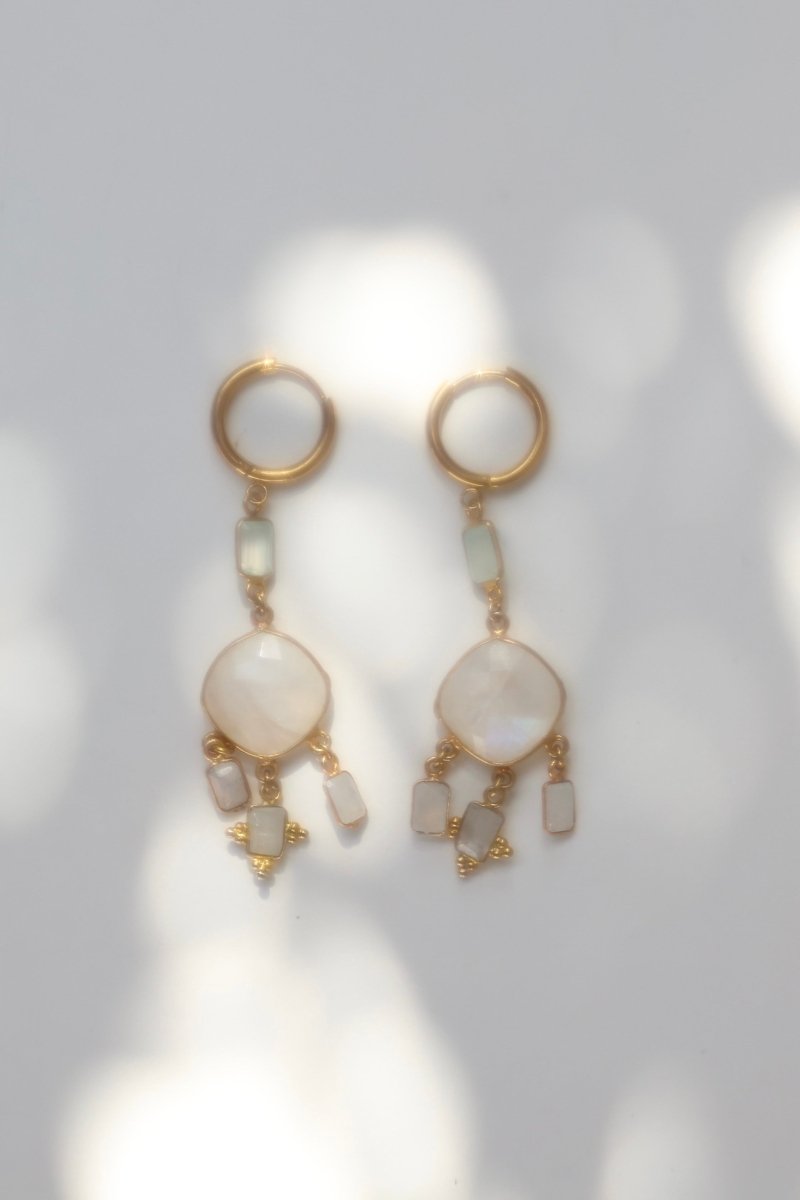 Boucles d'Oreilles Éclats Enchantés - Mathilde ma muse : bijoux de créateur
