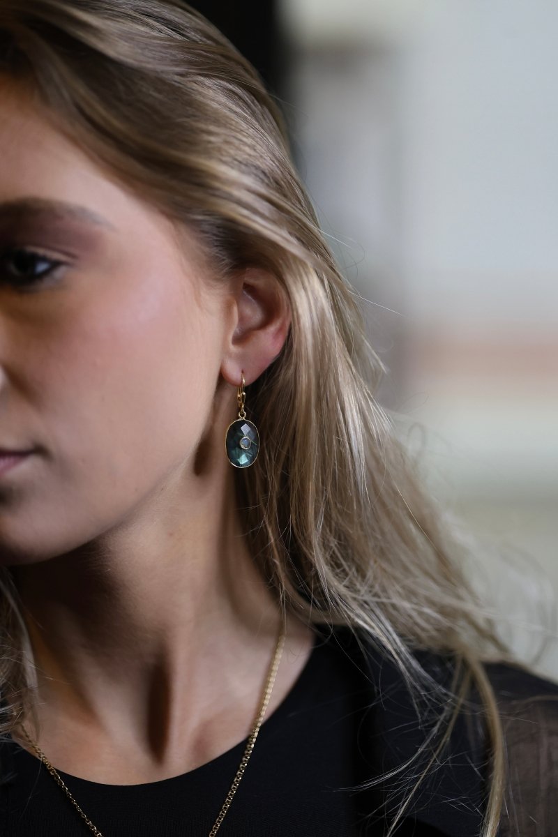 Boucles d'Oreilles Jardin d'Hiver - Mathilde ma muse : bijoux de créateur