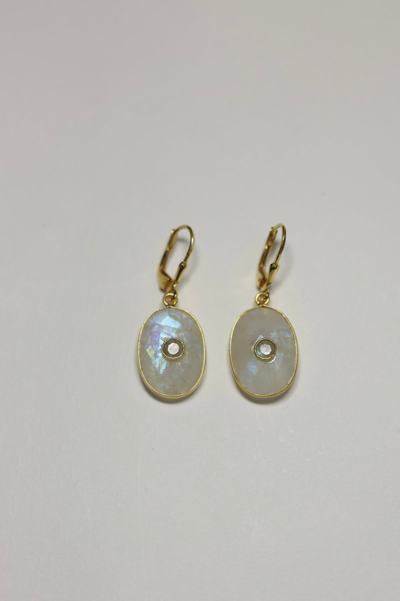 Boucles d'Oreilles Jardin d'Hiver - Mathilde ma muse : bijoux de créateur