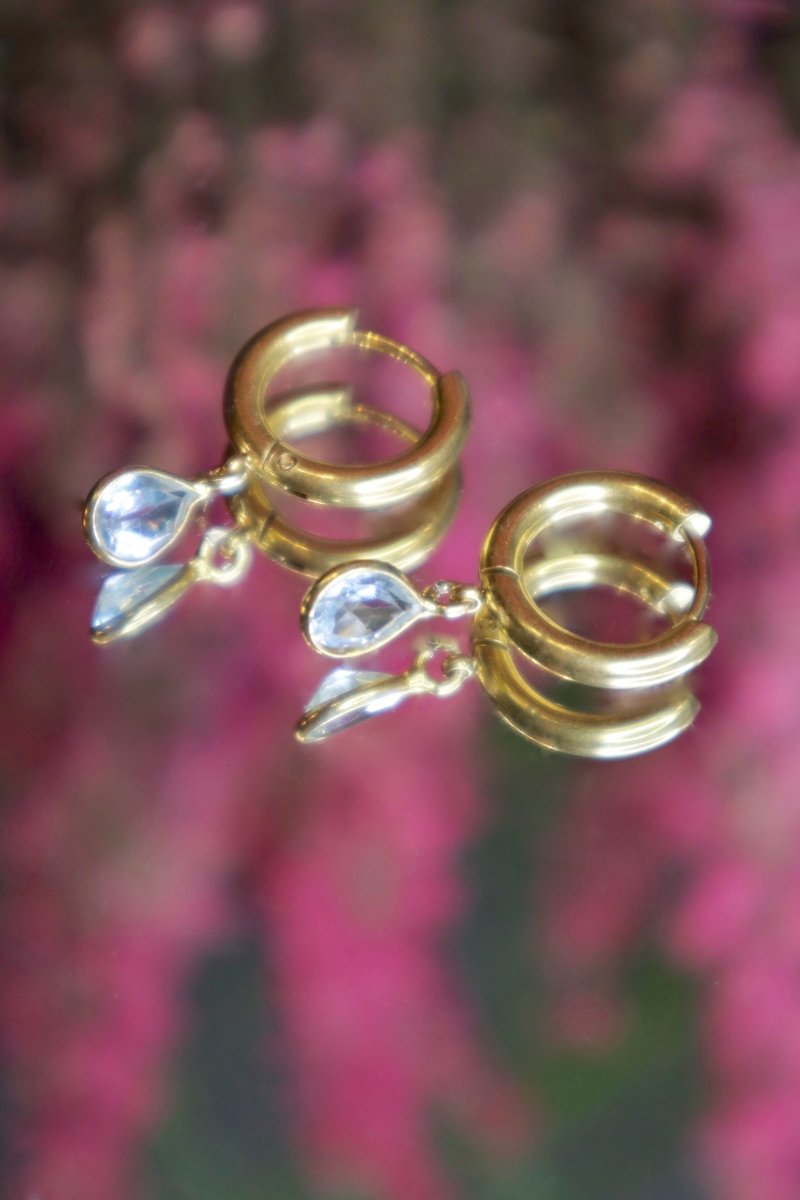 Boucles d'oreilles - Pierres Fines Authentiques - Mathilde ma muse : bijoux de créateur
