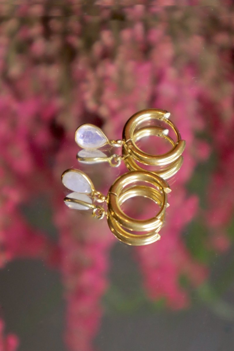 Boucles d'oreilles - Pierres Fines Authentiques - Mathilde ma muse : bijoux de créateur