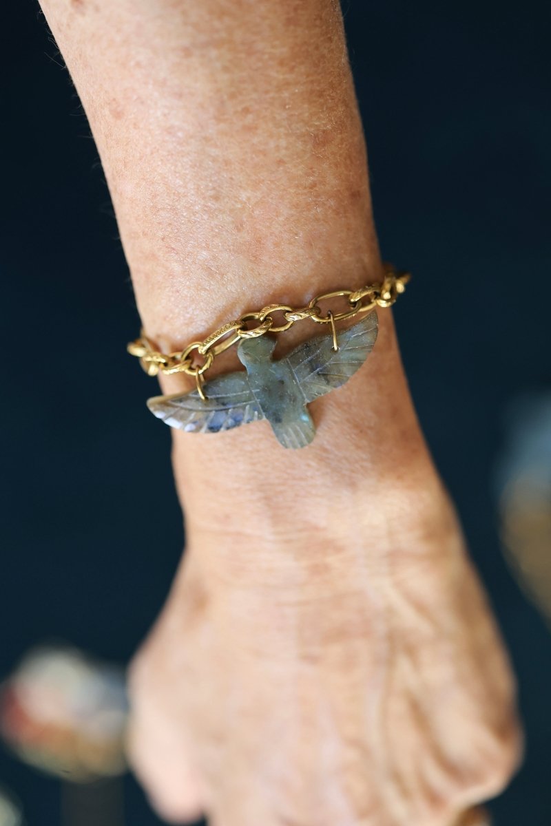 Bracelet Élan — Spontanéité solaire - Mathilde ma muse : bijoux de créateur