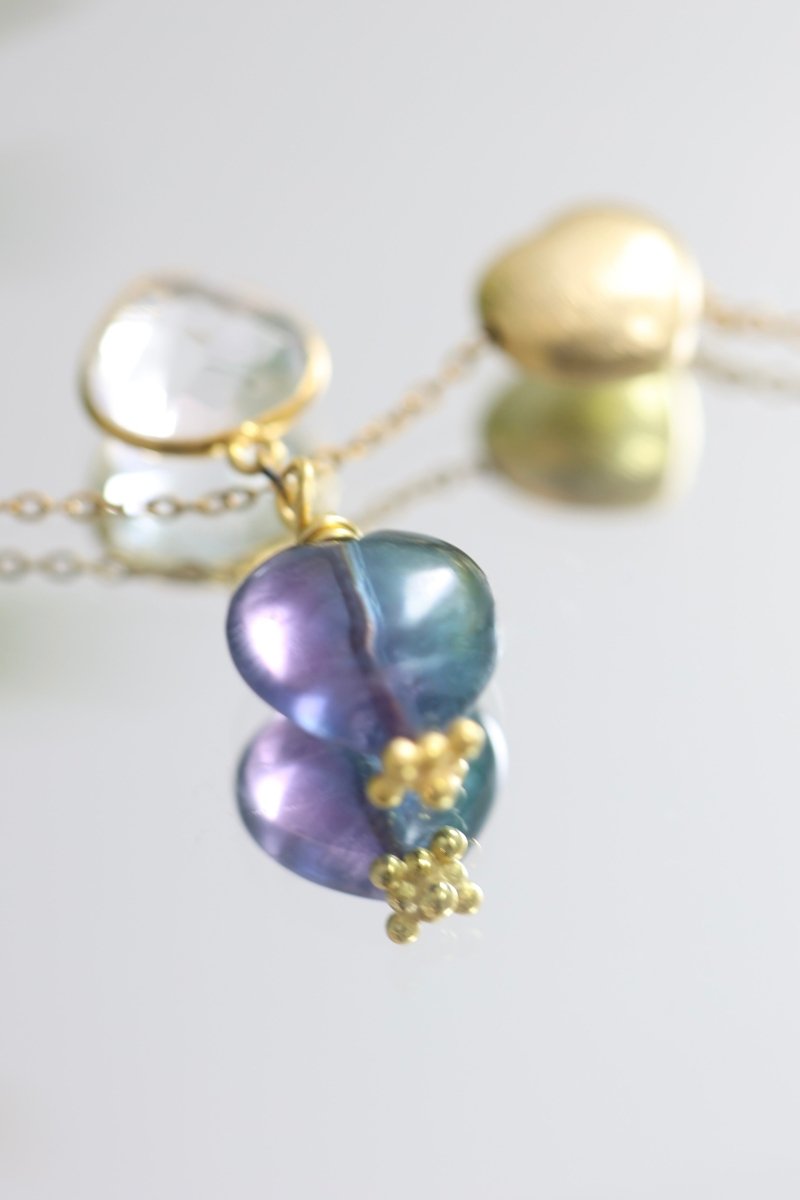 Collier Duo du Love - Mathilde ma muse : bijoux de créateur