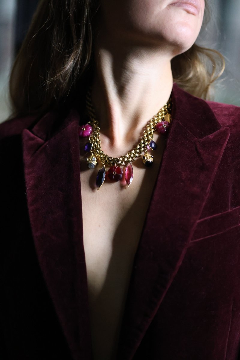 Collier Florentin – Édition Noël - Mathilde ma muse : bijoux de créateur