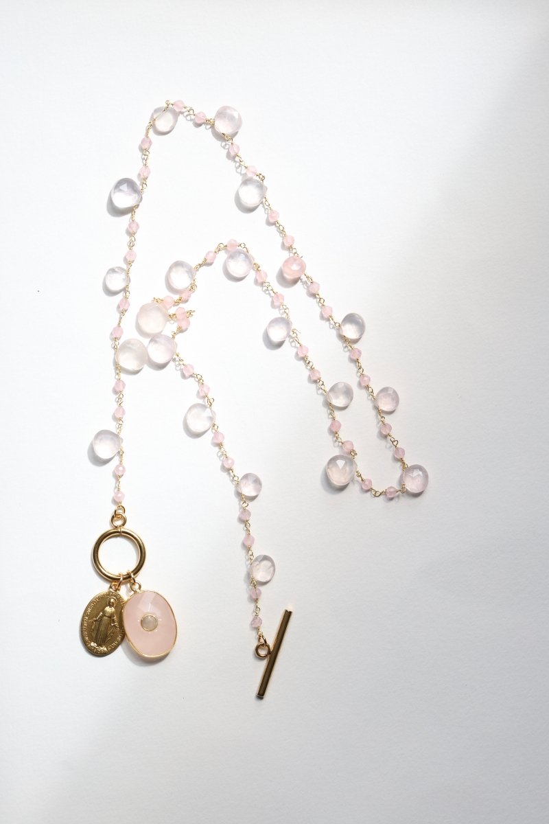 Collier Giardino di Rose - "Jardin d'Hiver" - Mathilde ma muse : bijoux de créateur
