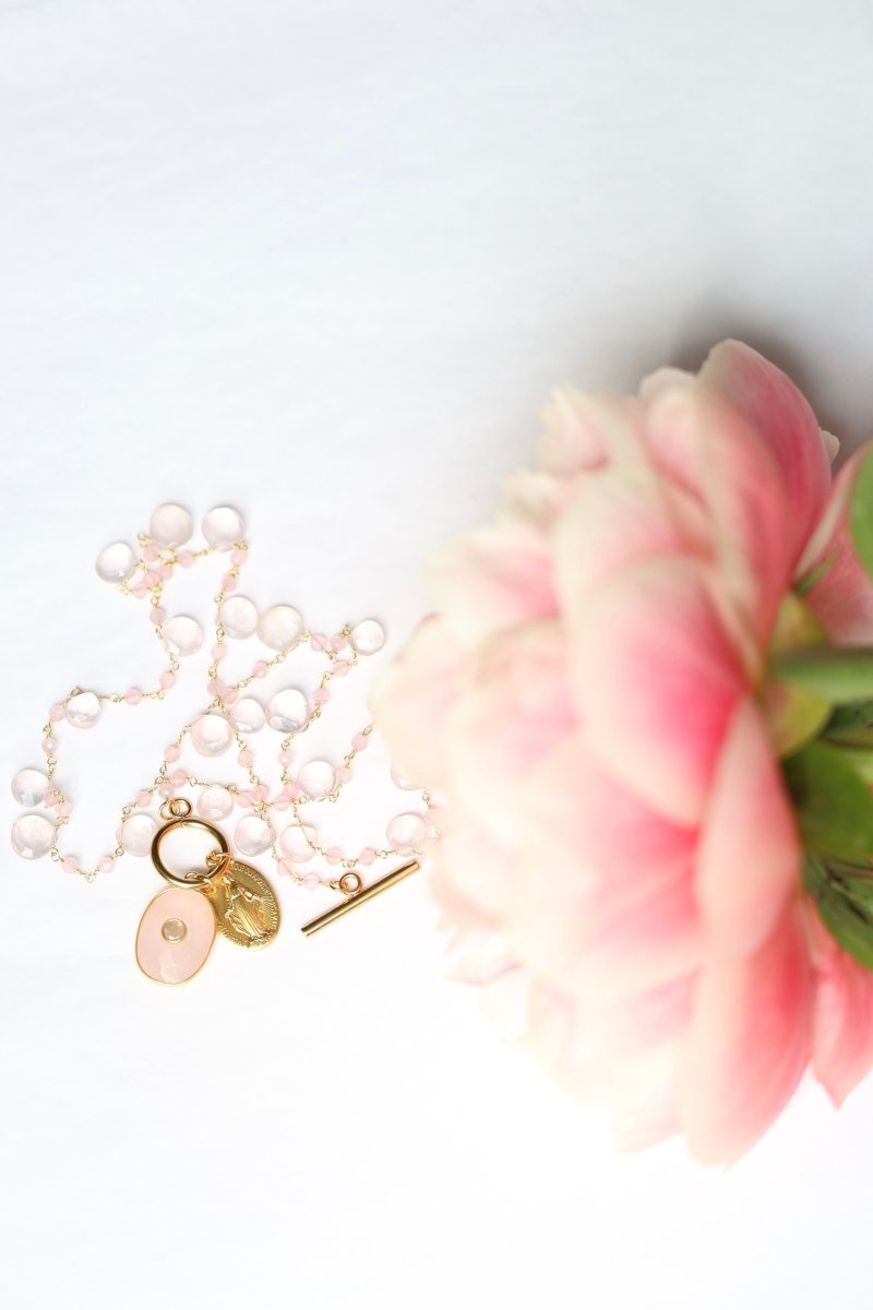 Collier Giardino di Rose - "Jardin d'Hiver" - Mathilde ma muse : bijoux de créateur