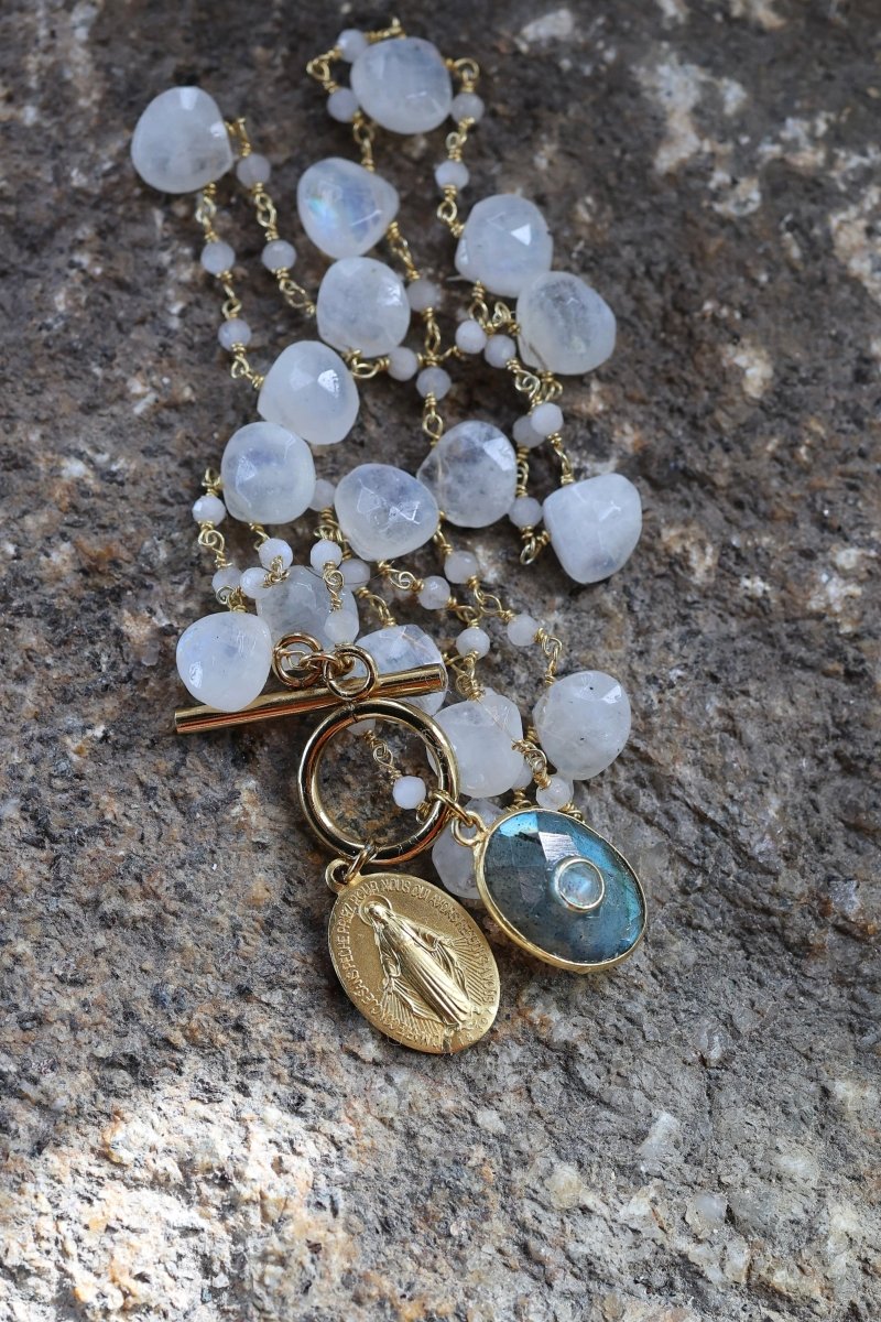 Collier Jardin d'Hiver - Mathilde ma muse : bijoux de créateur