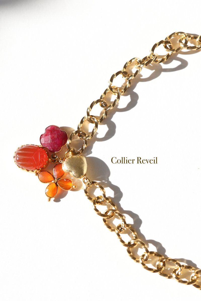 Collier Talisman Magique – Amulette précieuse - Mathilde ma muse : bijoux de créateur