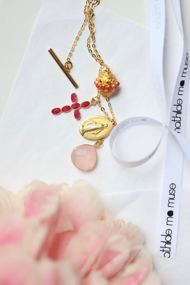 Croix Protectrice – Foi, Lumière et Équilibre - Mathilde ma muse : bijoux de créateur