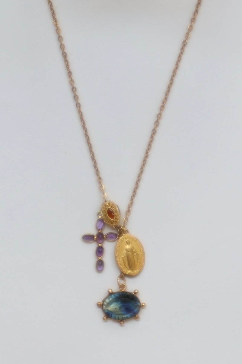 Croix Protectrice – Foi, Lumière et Équilibre - Mathilde ma muse : bijoux de créateur