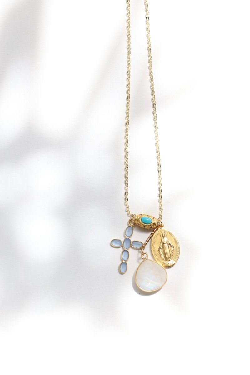 Croix Protectrice – Foi, Lumière et Équilibre - Mathilde ma muse : bijoux de créateur