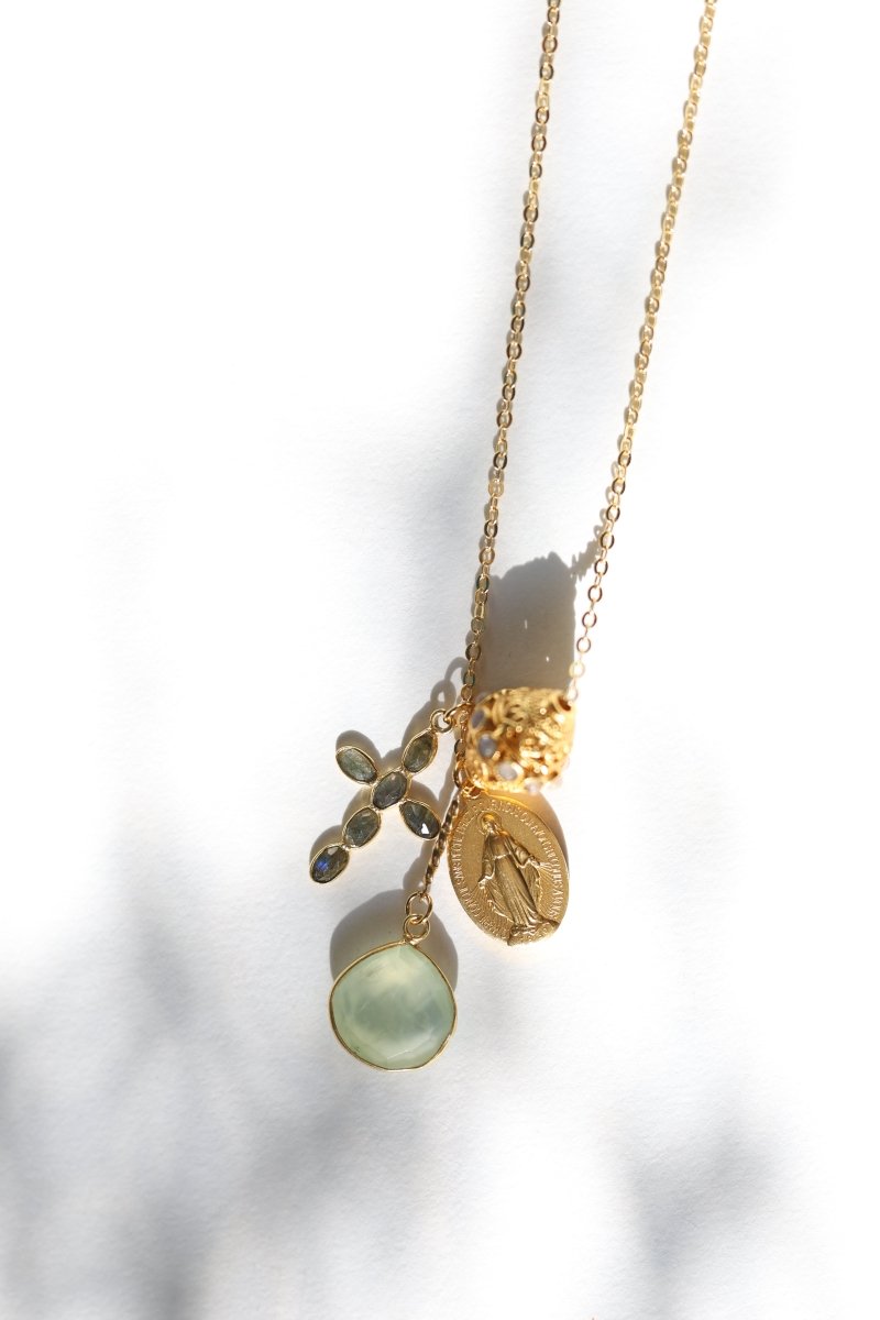 Croix Protectrice – Foi, Lumière et Équilibre - Mathilde ma muse : bijoux de créateur