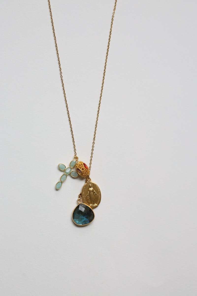 Croix Protectrice – Foi, Lumière et Équilibre - Mathilde ma muse : bijoux de créateur