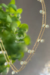 Collier multipierres