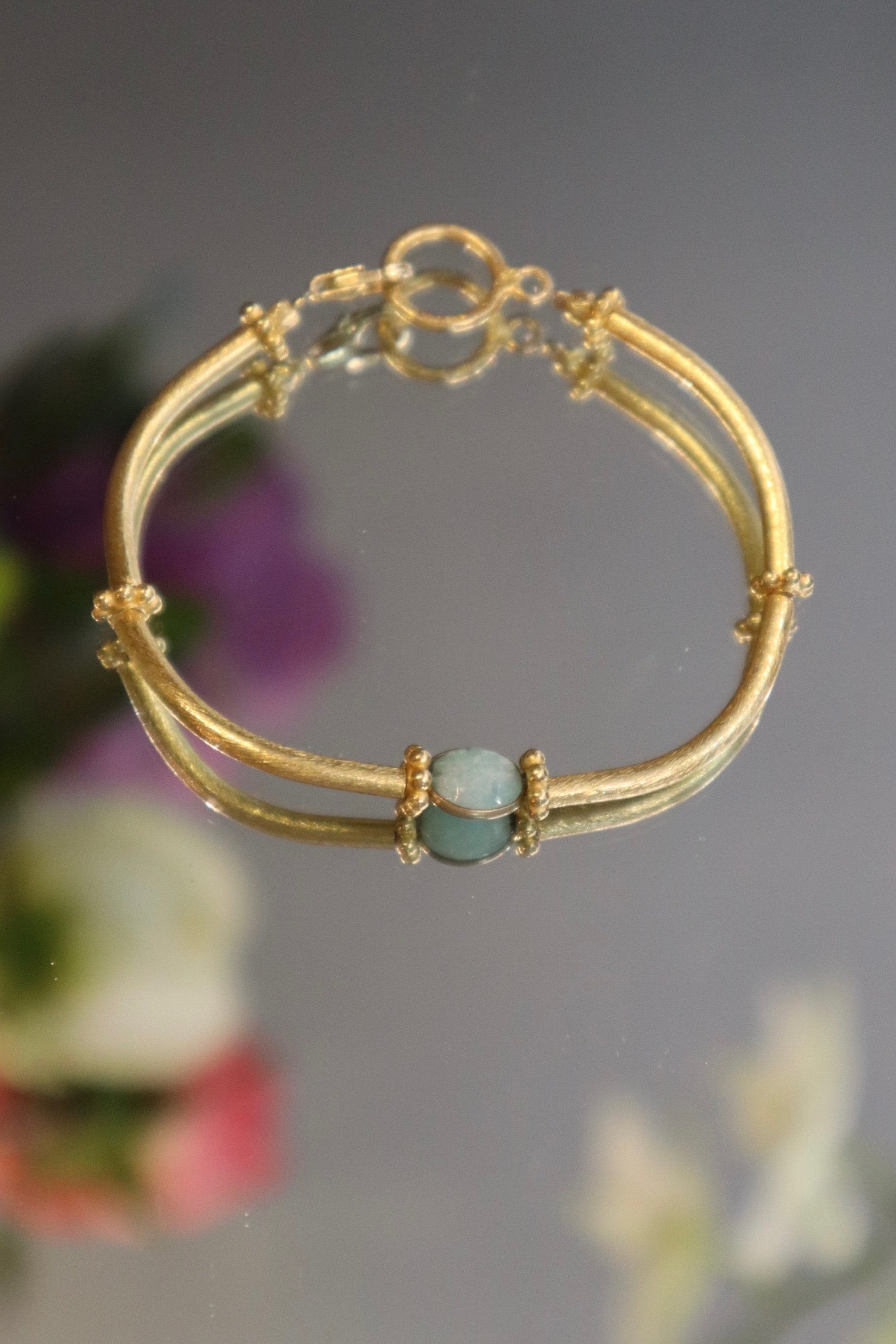 Labradorite vibrato bracelet