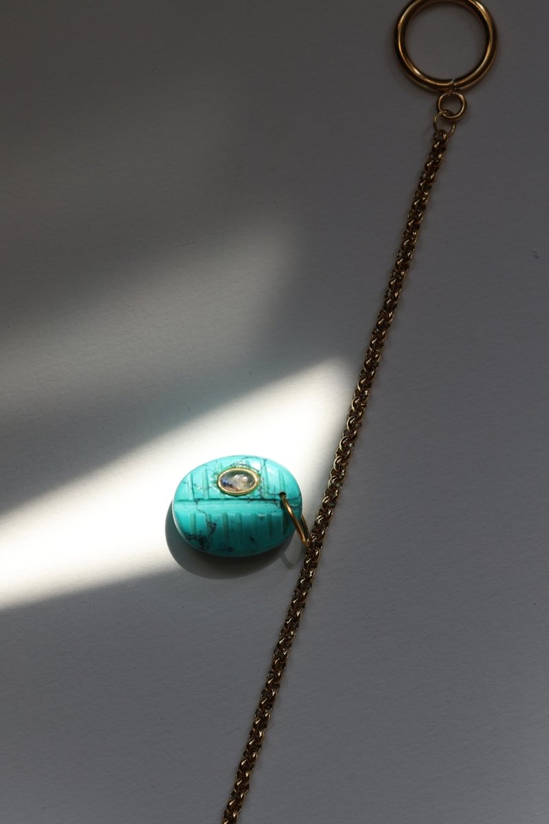 Le Charm — bracelet pierre fine et cabochon - Mathilde ma muse : bijoux de créateur
