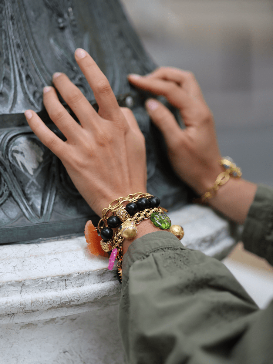 le florentin 3 couleurs d'été - Mathilde ma muse : bijoux de créateur