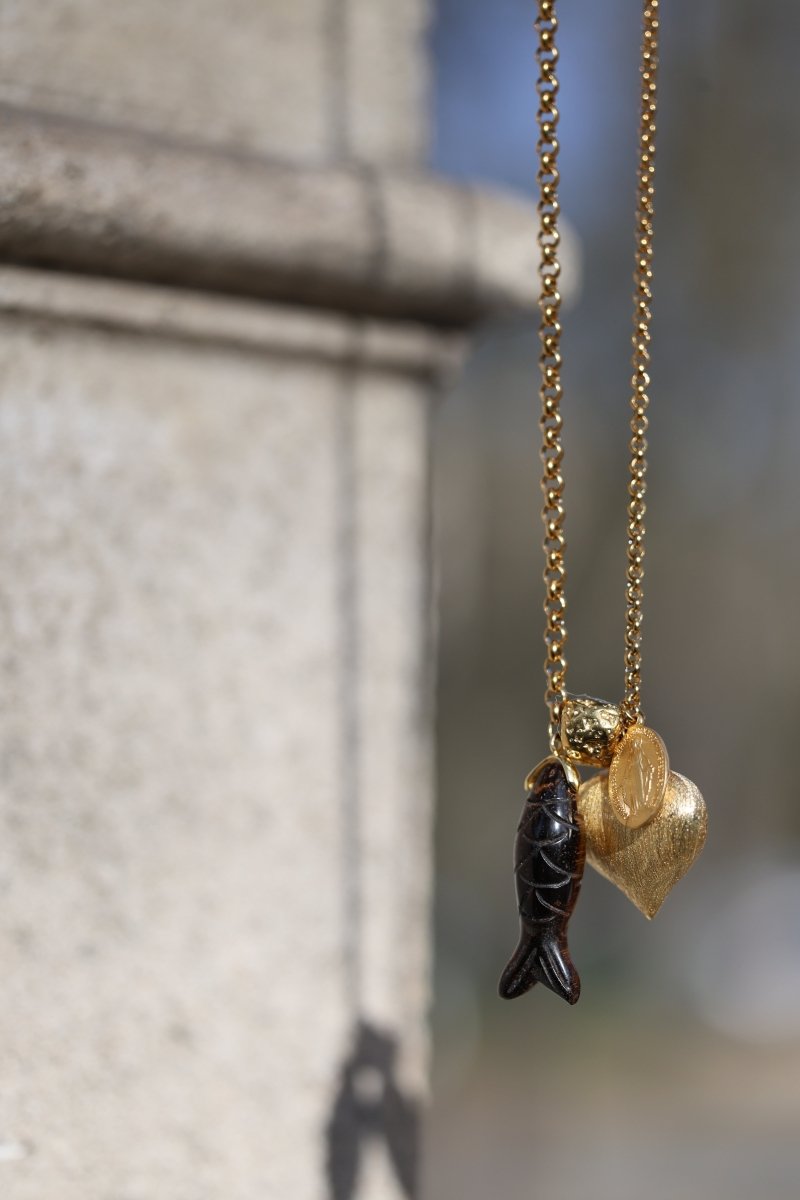 Le Sautoir Trésor Gardé - Mathilde ma muse : bijoux de créateur