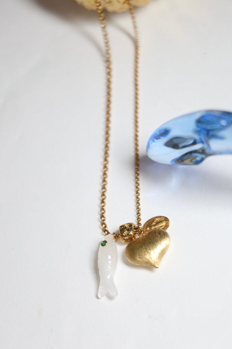 Le Sautoir Trésor Gardé - Mathilde ma muse : bijoux de créateur