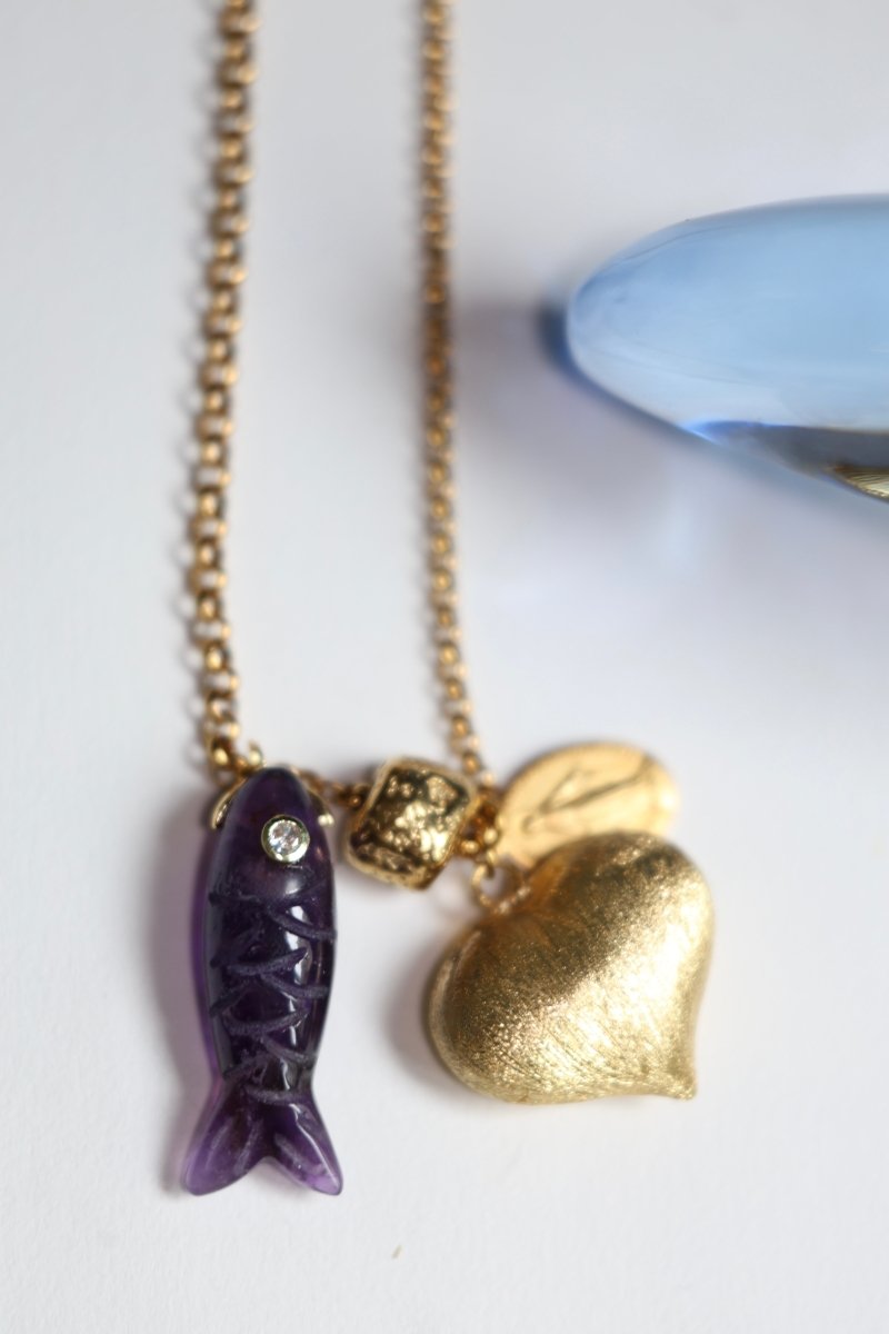 Le Sautoir Trésor Gardé - Mathilde ma muse : bijoux de créateur