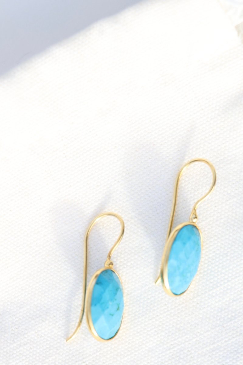 Les Élégantes – Boucles d’oreilles pierres fines - Mathilde ma muse : bijoux de créateur