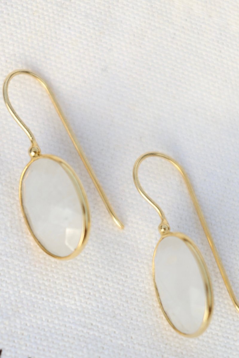 Les Élégantes – Boucles d’oreilles pierres fines - Mathilde ma muse : bijoux de créateur