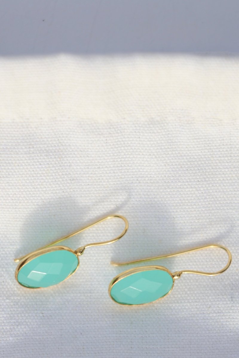 Les Élégantes – Boucles d’oreilles pierres fines - Mathilde ma muse : bijoux de créateur