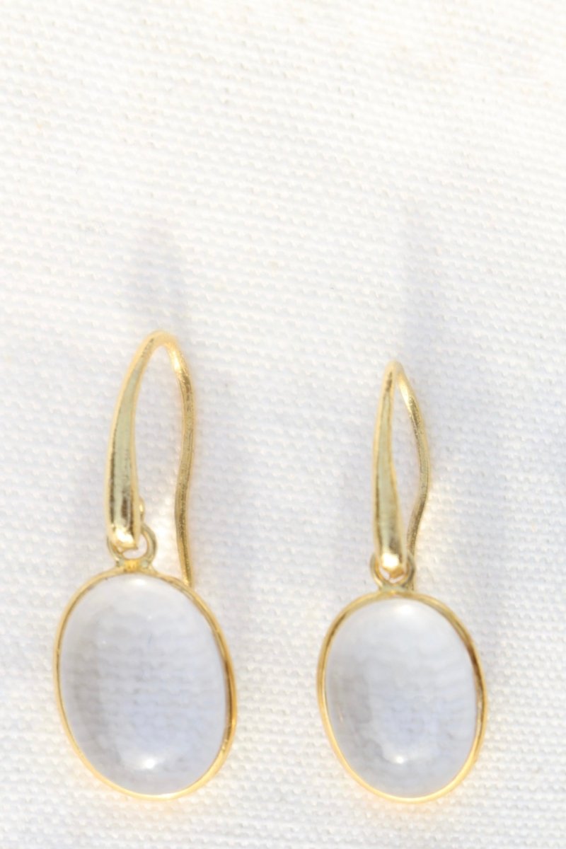 Les Élégantes – Boucles d’oreilles pierres fines - Mathilde ma muse : bijoux de créateur