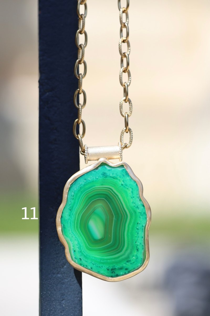 .Les Empreintes (Agate) - Mathilde ma muse : bijoux de créateur