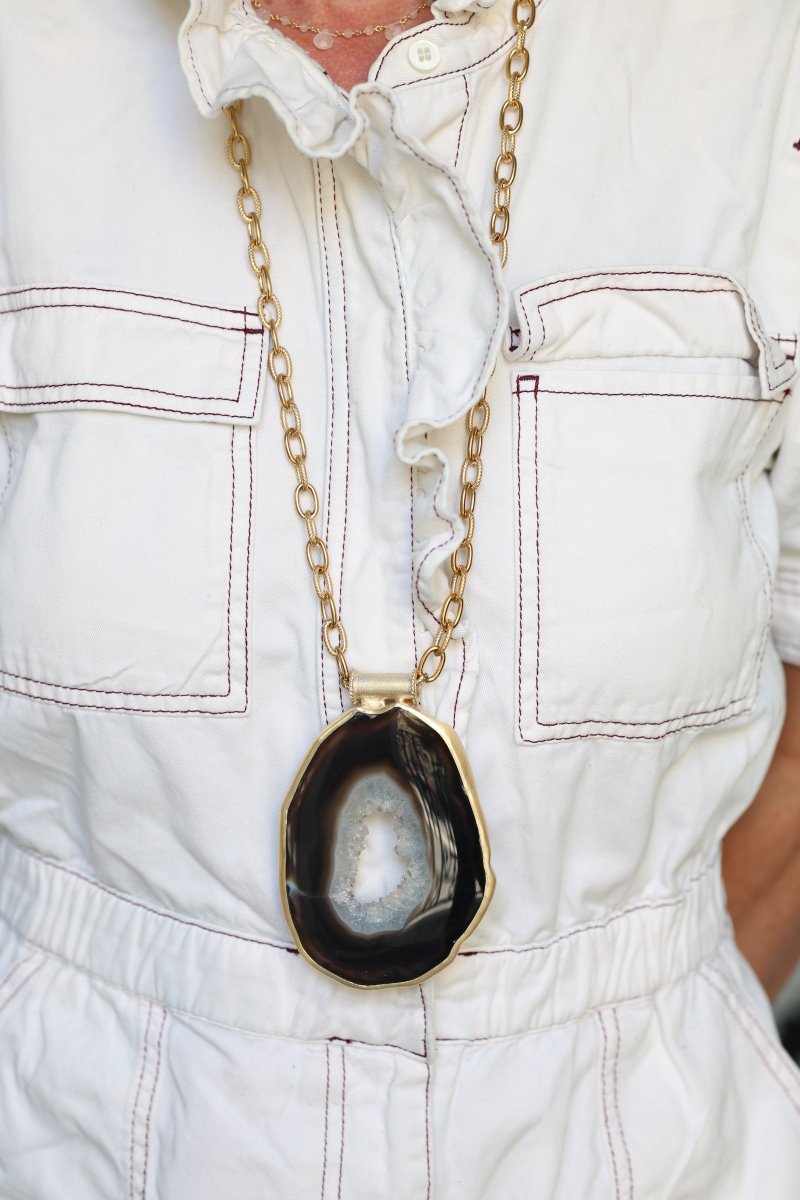 .Les Empreintes (Agate) - Mathilde ma muse : bijoux de créateur