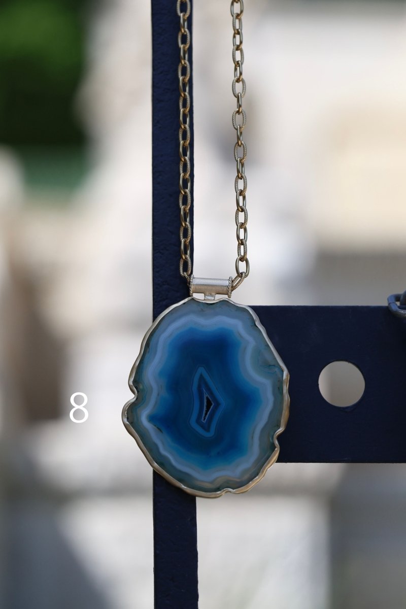 .Les Empreintes (Agate) - Mathilde ma muse : bijoux de créateur