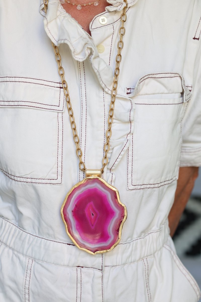 .Les Empreintes (Agate) - Mathilde ma muse : bijoux de créateur