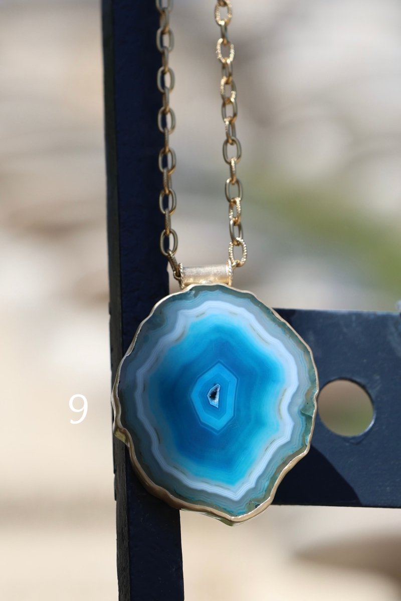 .Les Empreintes (Agate) - Mathilde ma muse : bijoux de créateur
