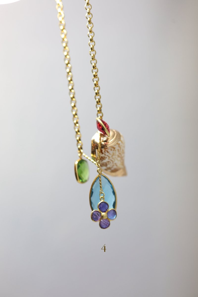 Les Gourmandises – Sautoirs uniques pour Noêl - Mathilde ma muse : bijoux de créateur