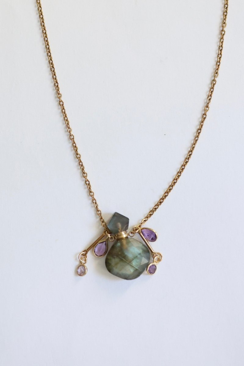 Merci – Le Flacon Bijou en Pierres Fines - Mathilde ma muse : bijoux de créateur