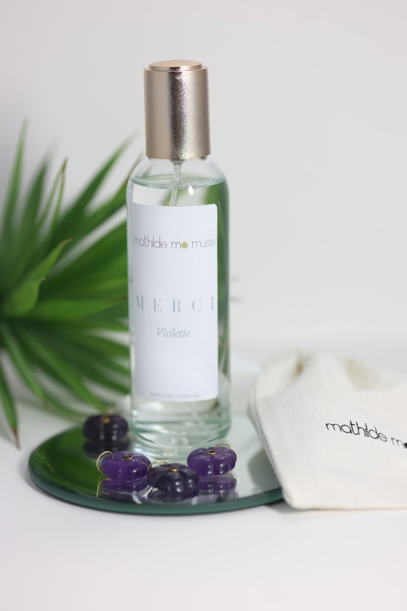 Parfum "Merci" - Violette - Mathilde ma muse : bijoux de créateur