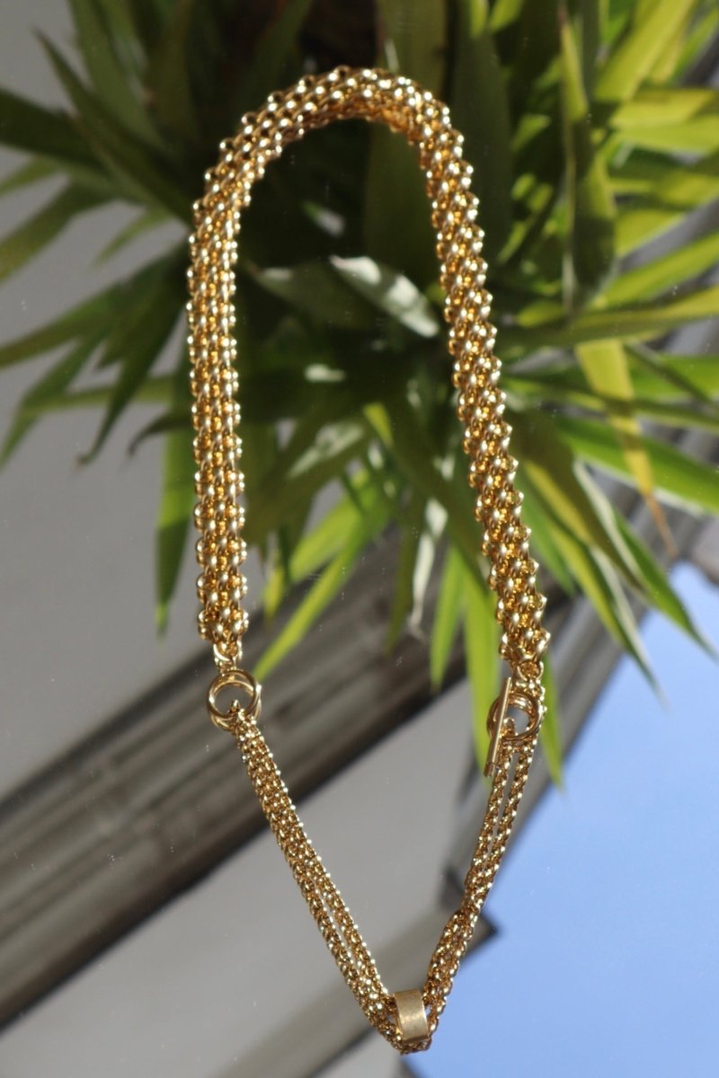 Sautoir Felineance - Luxe Sauvage - Mathilde ma muse : bijoux de créateur