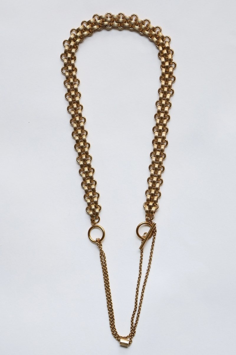 Sautoir Felineance - Luxe Sauvage - Mathilde ma muse : bijoux de créateur