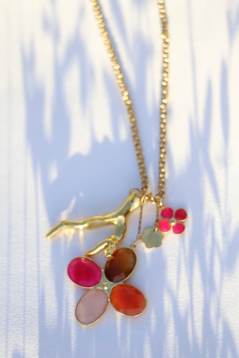 Sautoir Happy – Les éclats du jour - Mathilde ma muse : bijoux de créateur