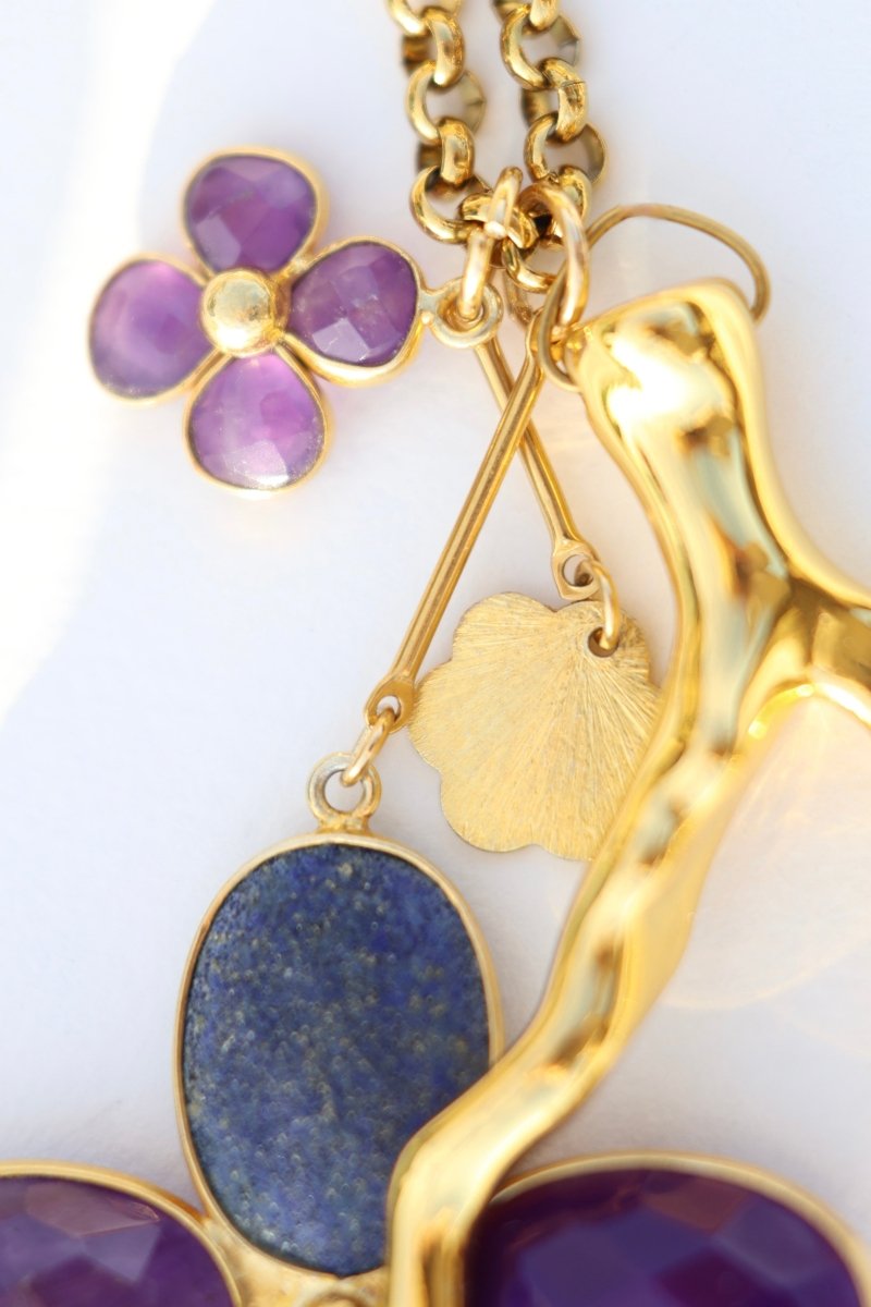 Sautoir Happy – Les éclats du jour - Mathilde ma muse : bijoux de créateur