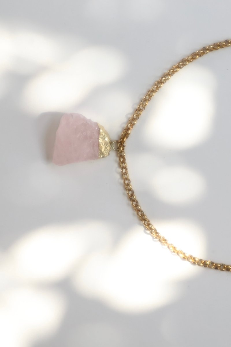 Sautoir Harmonie en Rose ou vert - Mathilde ma muse : bijoux de créateur