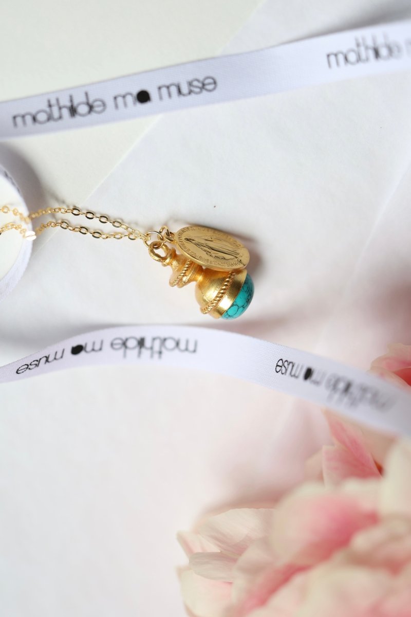 Sautoir Le Passe - Partout - Mathilde ma muse : bijoux de créateur