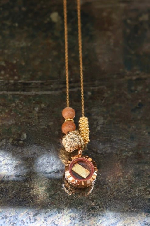 Sautoir Rayon de Bois - Mathilde ma muse : bijoux de créateur
