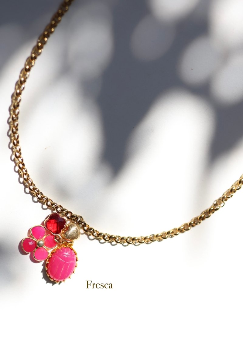 Sautoir Talisman magique - Mathilde ma muse : bijoux de créateur