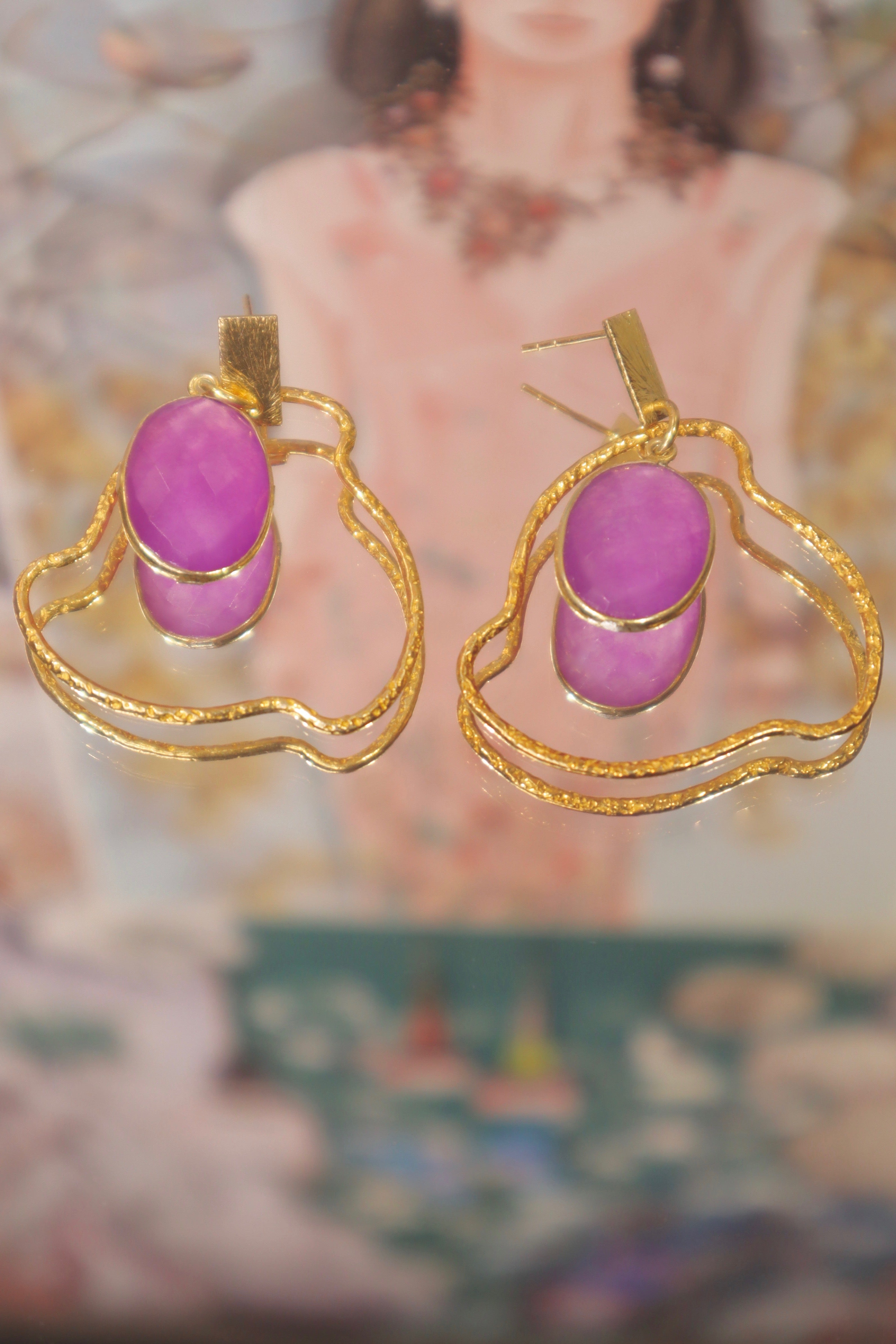 Boucles d'oreilles Grand nuage