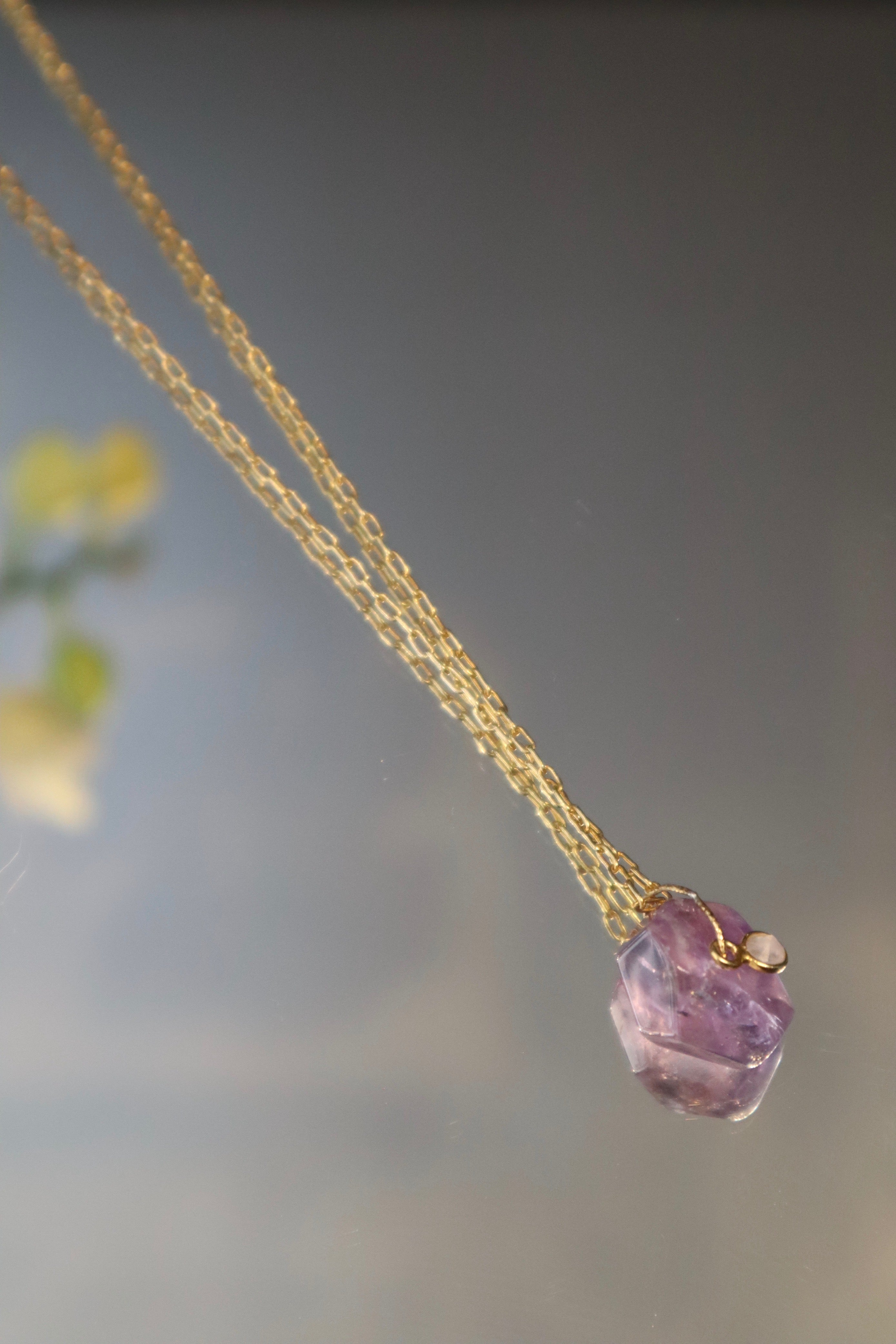 Unexpected Amethyst Necklace