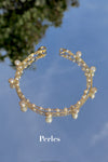 bracelet doucle chaînes en perles