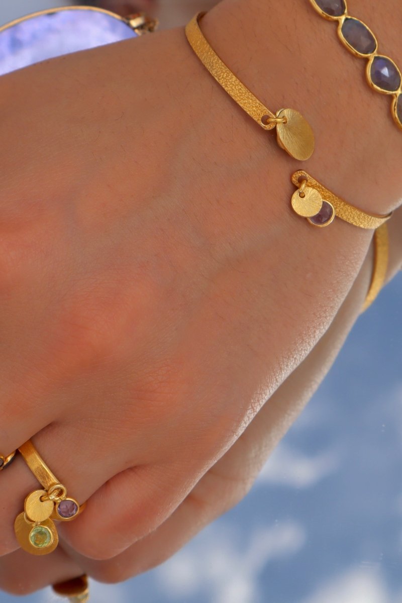 Bague d'été en pierres semi - précieuses - Mathilde ma muse : bijoux de créateur